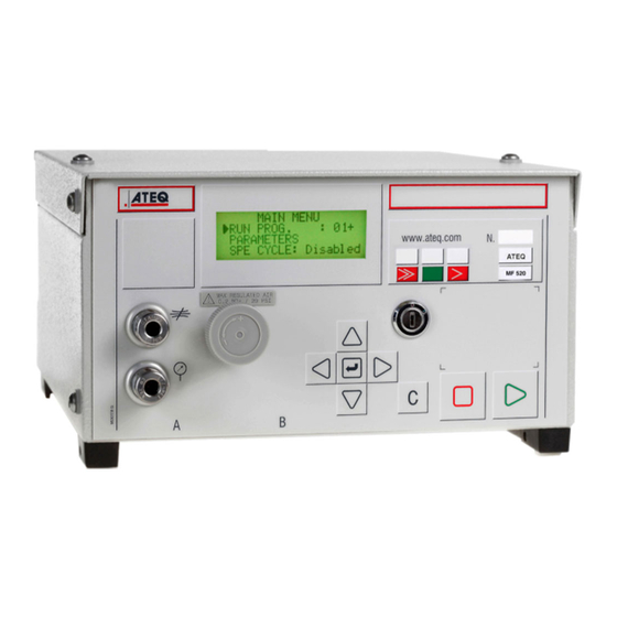 ATEQ F520 User Manual