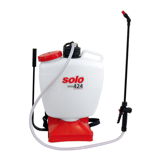 Solo 424 NOVA Instruction Manual