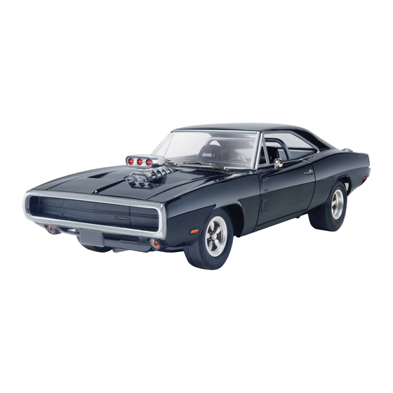 REVELL DOMINIC’S 1970 DODGE CHARGER Assembly Manual