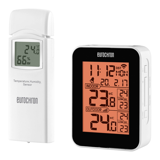 Eurochron EFWS 260 Operating Instructions Manual