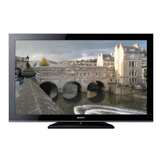 Sony Bravia KDL-40BX450 Manuals