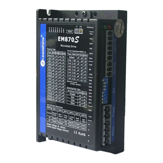 Leadshine Technology Co. EM870S User Manual