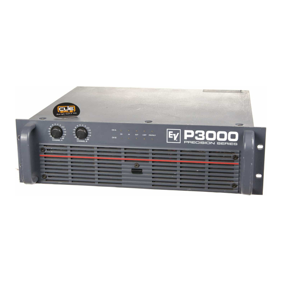 Electro-Voice Precision Series Service Manual