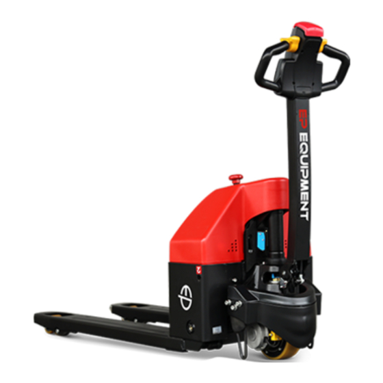 EP Equipment EPT20-15ET Operation Manual