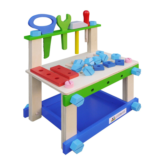 LifeSpan Kids Kids Play Workbench Owner's Manual