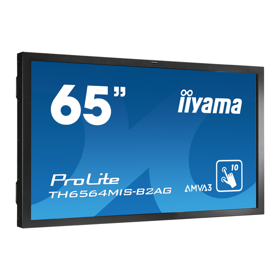 Iiyama ProLite TH6564MIS User Manual