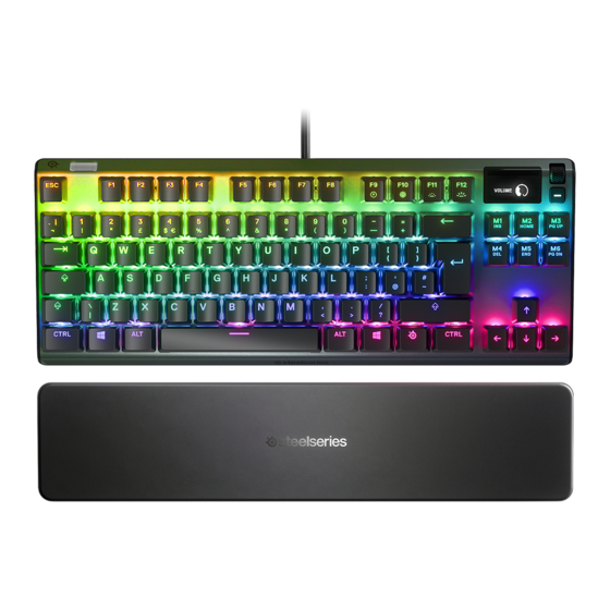 SteelSeries APEX PRO TKL Product Information Manual