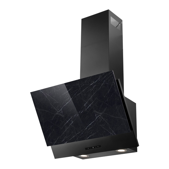 Eico Udine Angled cooker hoods Manuals