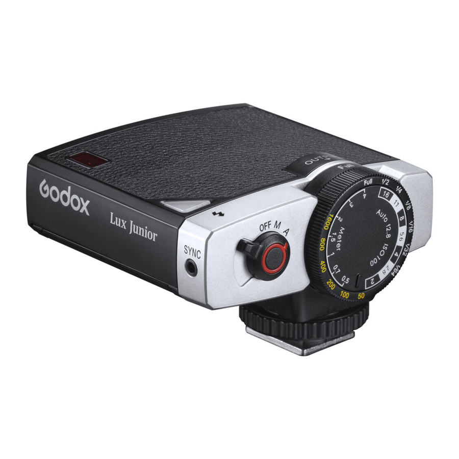 GODOX Lux Junior Manual