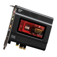 CREATIVE SOUND BLASTER RECON3D OMEGA WIRELESS - User Manual