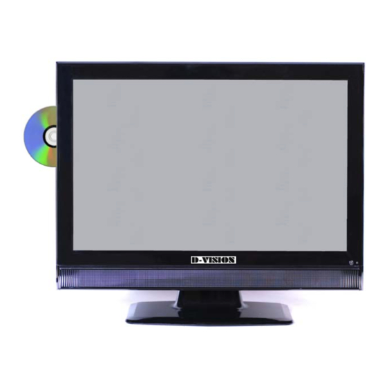 D-Vision LCD2203DVD Manuals