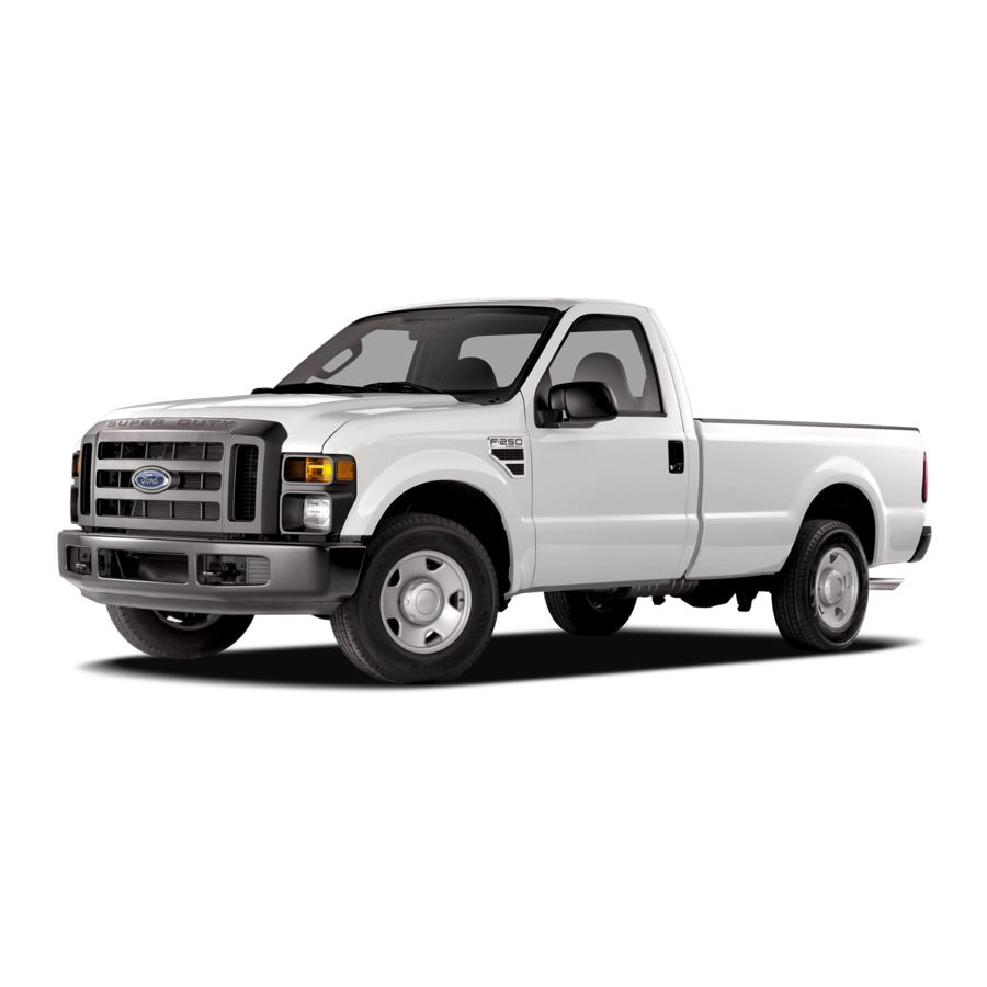 Ford 2008 F-250 Owner's Manual