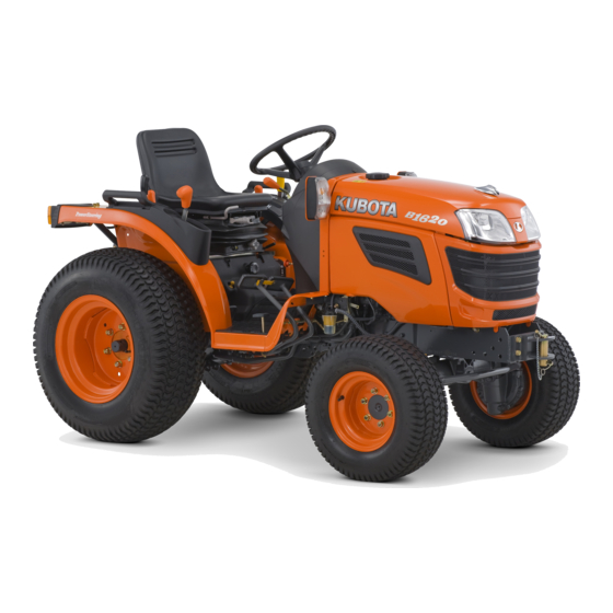 Kubota B1220 Assembly Instructions Manual