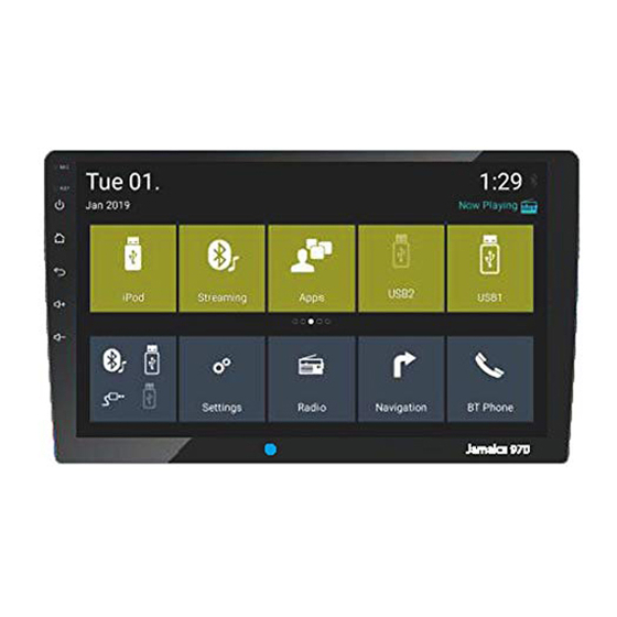 Blaupunkt Jamaica 970 Operating Instructions Manual