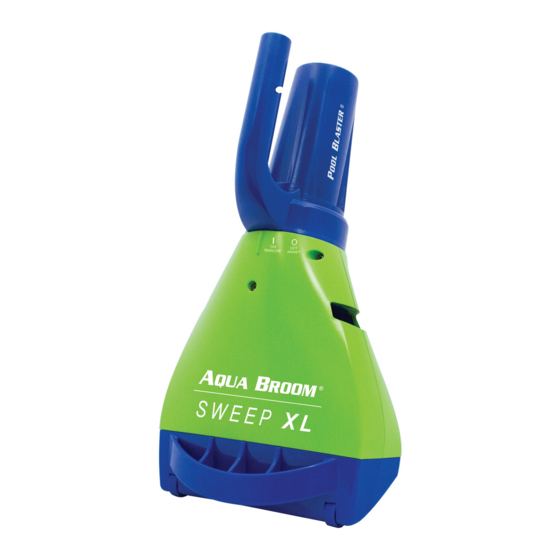 Pool Blaster AQUA BROOM SWEEP XL Quick Start Manual