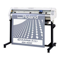 Roland Camm-1 Pro GX-400 User Manual