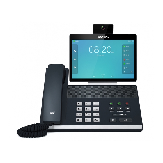 Yealink VP59 Quick Reference Manual