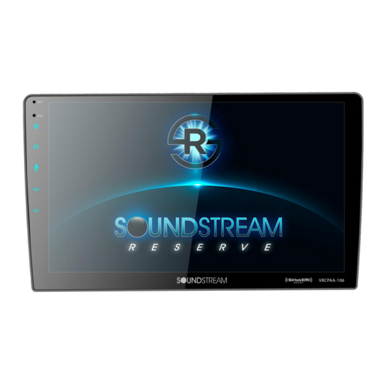 Soundstream VRCPAA-106 Manual