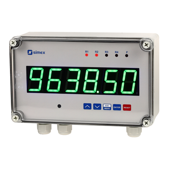 Simex STI-638 User Manual