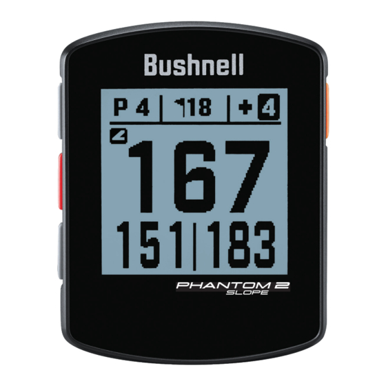 Bushnell GOLF PHANTOM 2 SLOPE User Manual