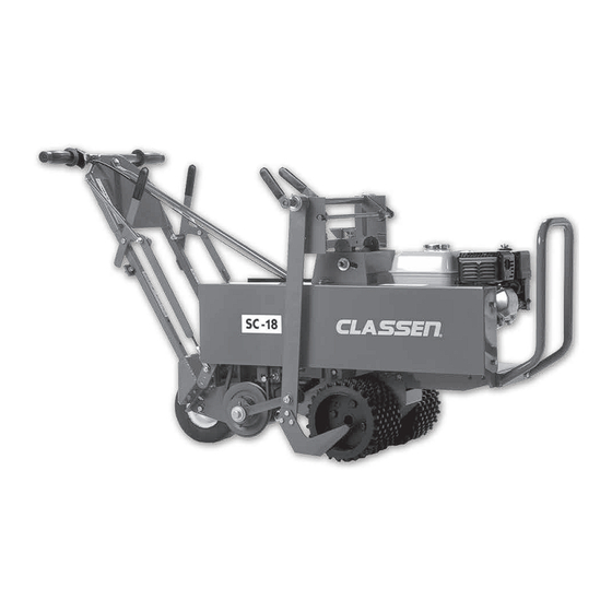 Classen SC-18AHD Operator's Manual
