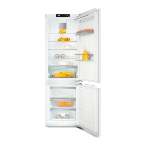 Miele KFNS 7734 Series Operating Instructions Manual