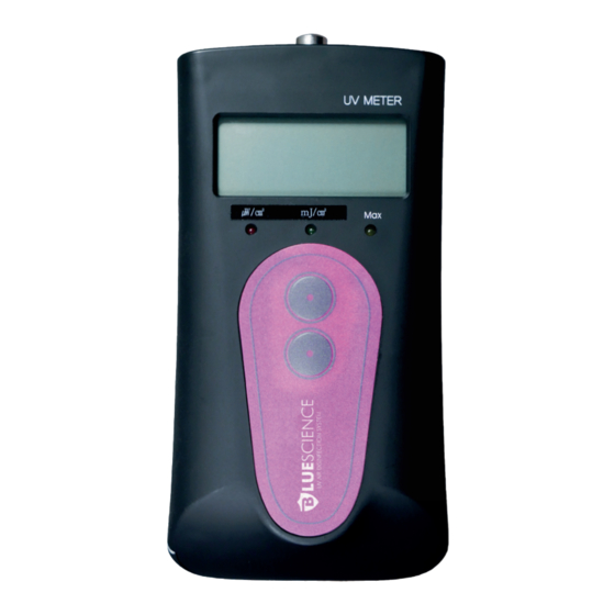 Bluescience G03-027 Operating Manual