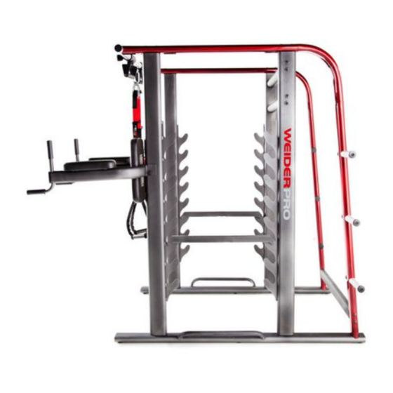 Weider Pro Power Cage 500 Bench Manuals