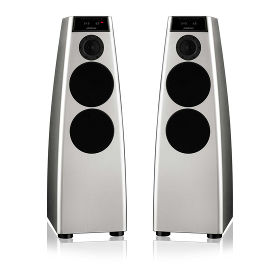 Meridian DSP LOUDSPEAKER User Manual