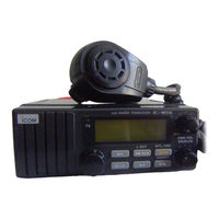 ICOM IC-M56 Instruction Manual