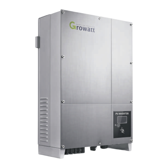 Growatt 10000UE Installation & Operation Manual