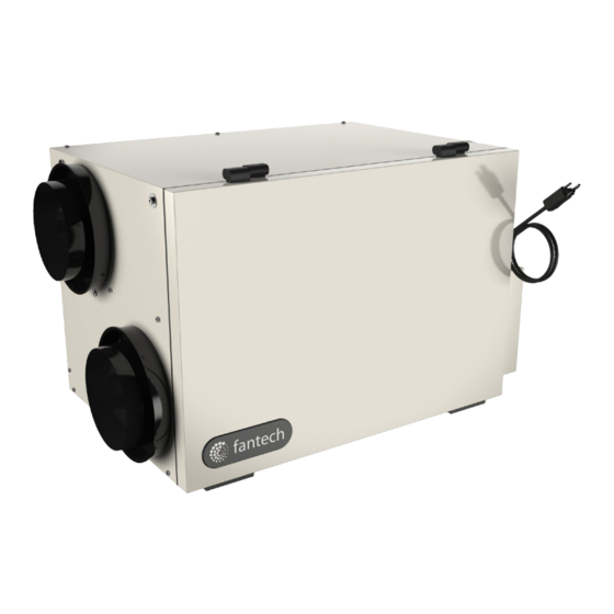 Fantech SER 1504 Installation Manual