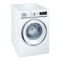 Siemens WM16W640EU Instruction Manual And Installation Instructions