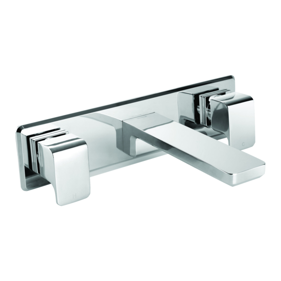 METHVEN Kiri 3 Hole Wall Faucet Installation Manual