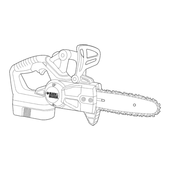 Black & Decker CCS818 Instruction Manual