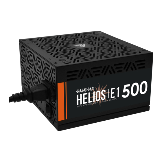 GAMDIAS HELIOS E1-500 Manuals