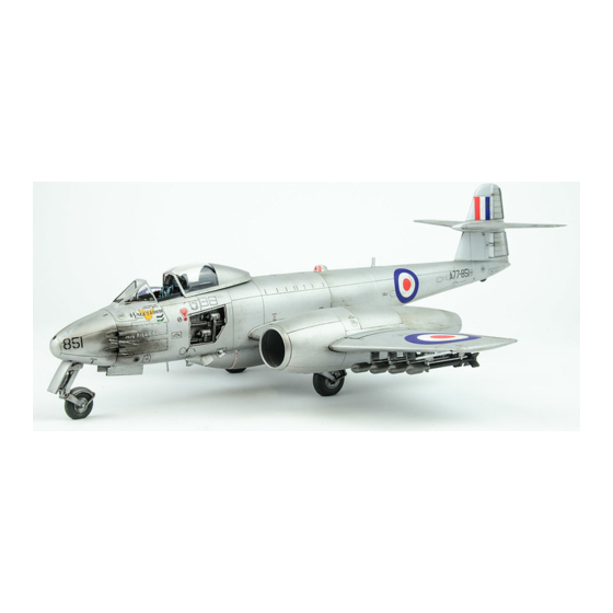 Eduard Meteor F.8 engines Quick Start Manual