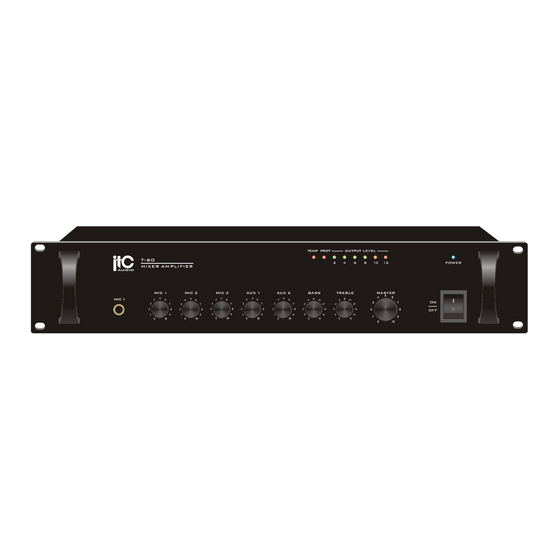 ITC T-240B Operation Manual