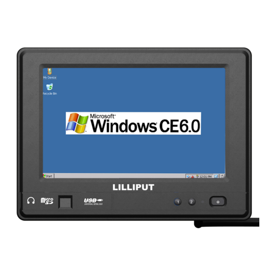 Lilliput PC-765 7-inch Panel PC Manuals