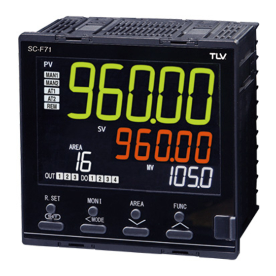 TLV SC-F71 Instruction Manual