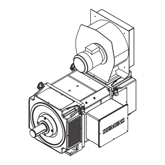 Siemens SIMOTICS DC 1GG5 Manuals