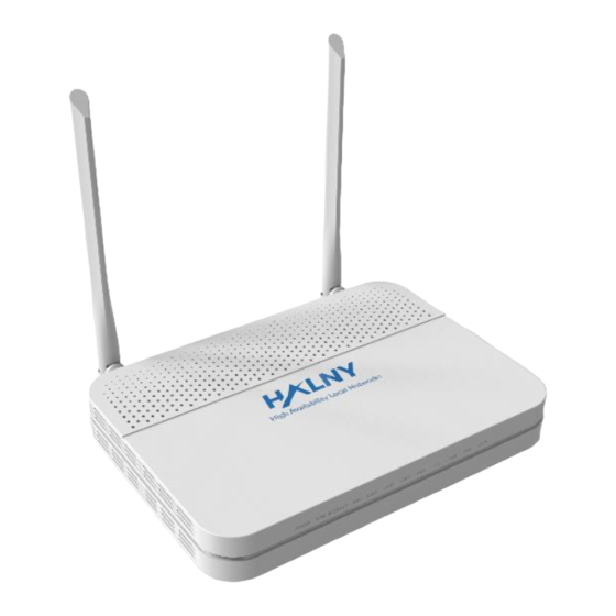HALNy HL-4GMVR Quick Installation Manual