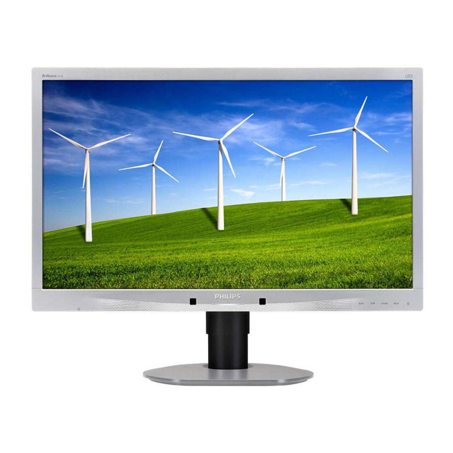 Philips Brilliance 241B4 Troubleshooting Manual