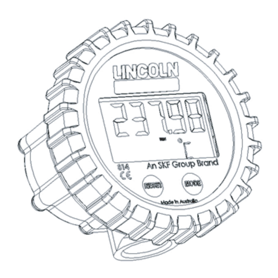 SKF Lincoln 814 Installation And Maintenance Manual
