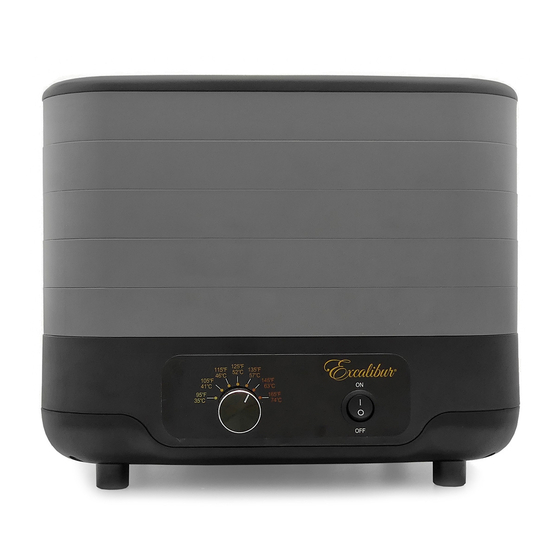 Excalibur ECB50B Dehydration Manual