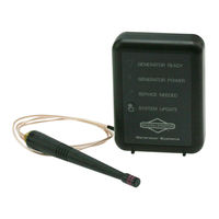 Briggs & Stratton Wireless Monitor Kit Installation And Operation Manual