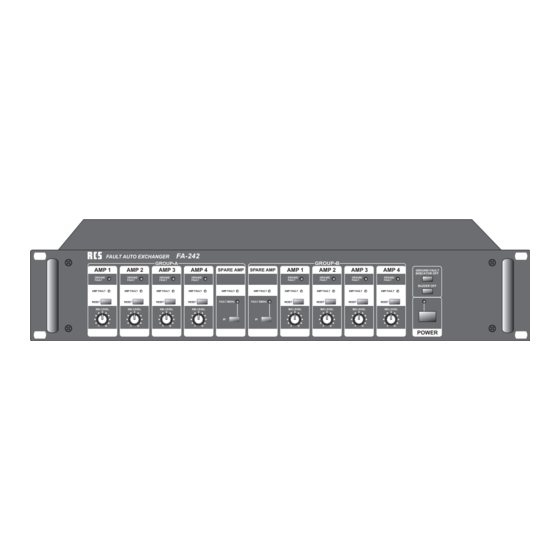 RCS FA-242 Manual