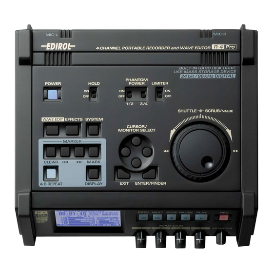 Roland R-4 Pro Version Check And Update Process
