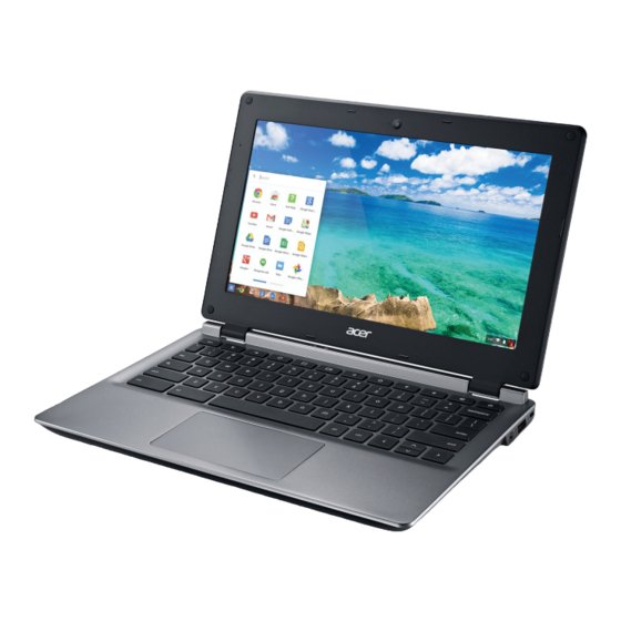 Acer Chromebook 11 CB3-132 Manuals