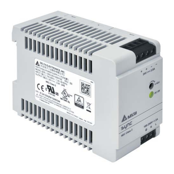 Delta sync 24V 100W Series Technical Data Sheet